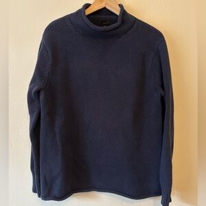 J. Crew Deep Blue Knit Sweater